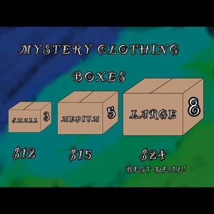 ‼️MYSTERY CLOTHING BOXES‼️